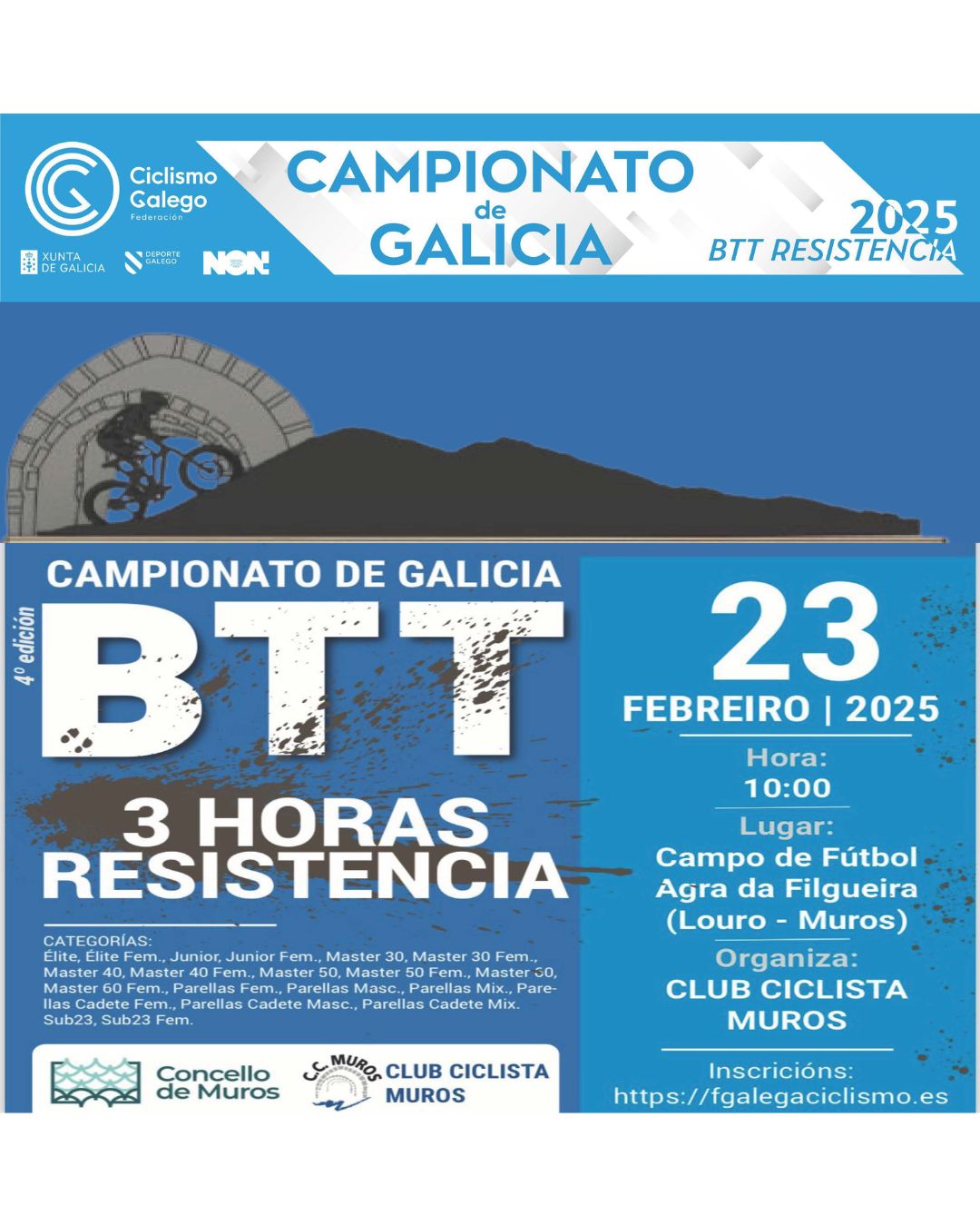 Campionato de Galicia 2025 - 3H Resistencia BTT